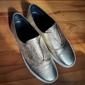 ZCD Montreal Hamilton Slip On Sneakers, Gold